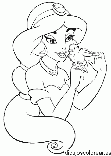 Ariel para colorear