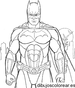 Dibujo de Batman para colorear