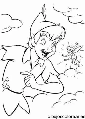 Dibujo de Peter Pan para colorear