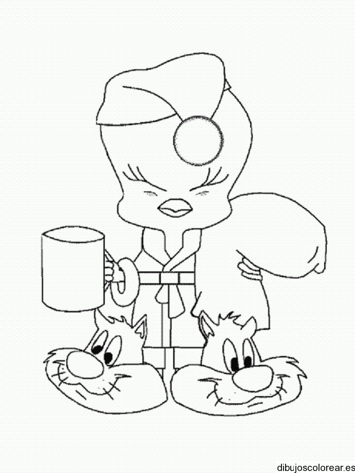 Dibujo de Piolín adormecido para colorear