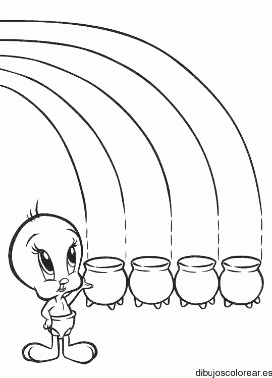 Dibujo de Piolín niño para colorear