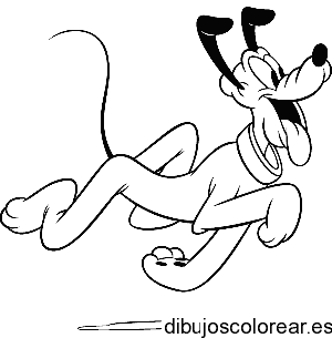 Dibujo de Pluto para colorear
