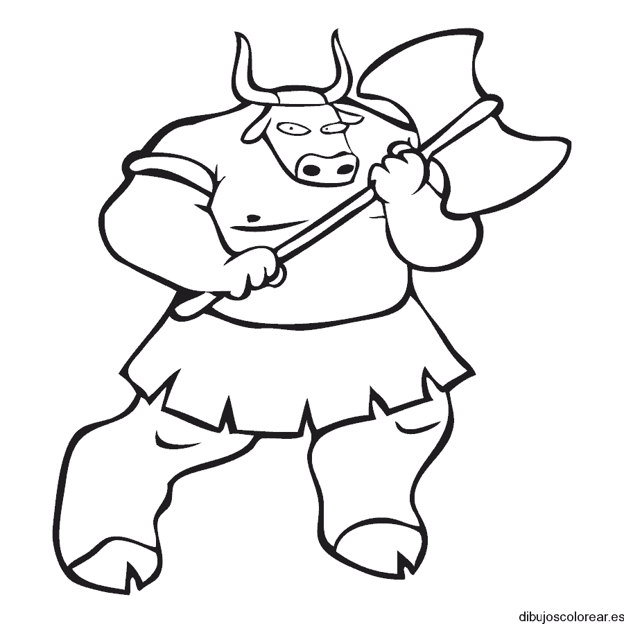 Dibujo de un enorme cerdo para colorear