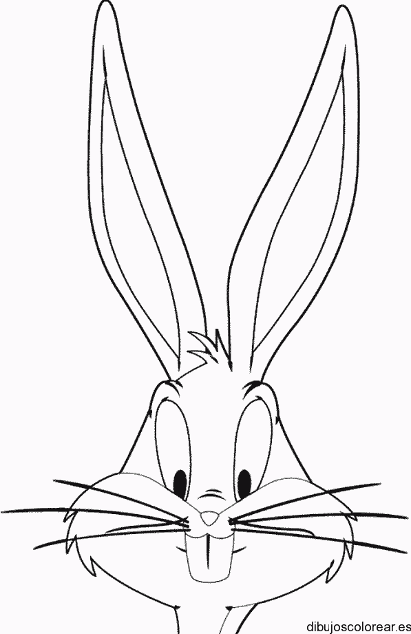 Dibujo del Conejo Bugss para colorear