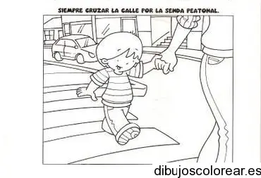Dibujo del nacimiento con los reyes magos para colorear