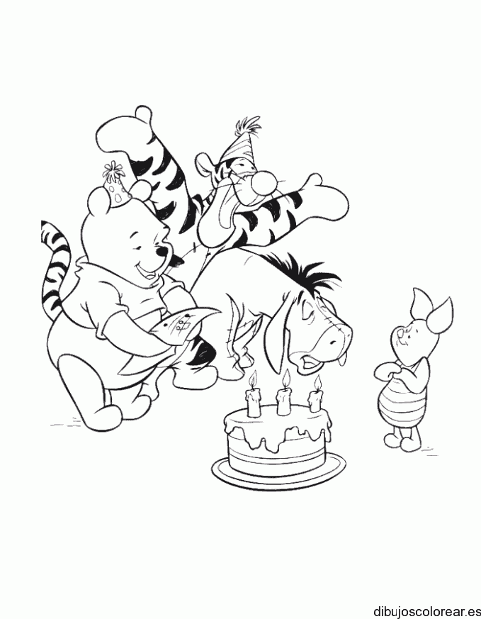 Dibujo el cumpleaños de Igor para colorear
