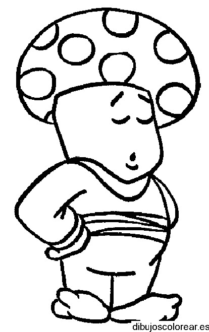 Dibujo personaje de Mario Bros para colorear