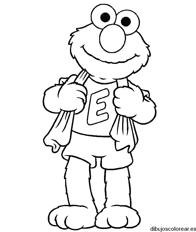 Elmo para colorear